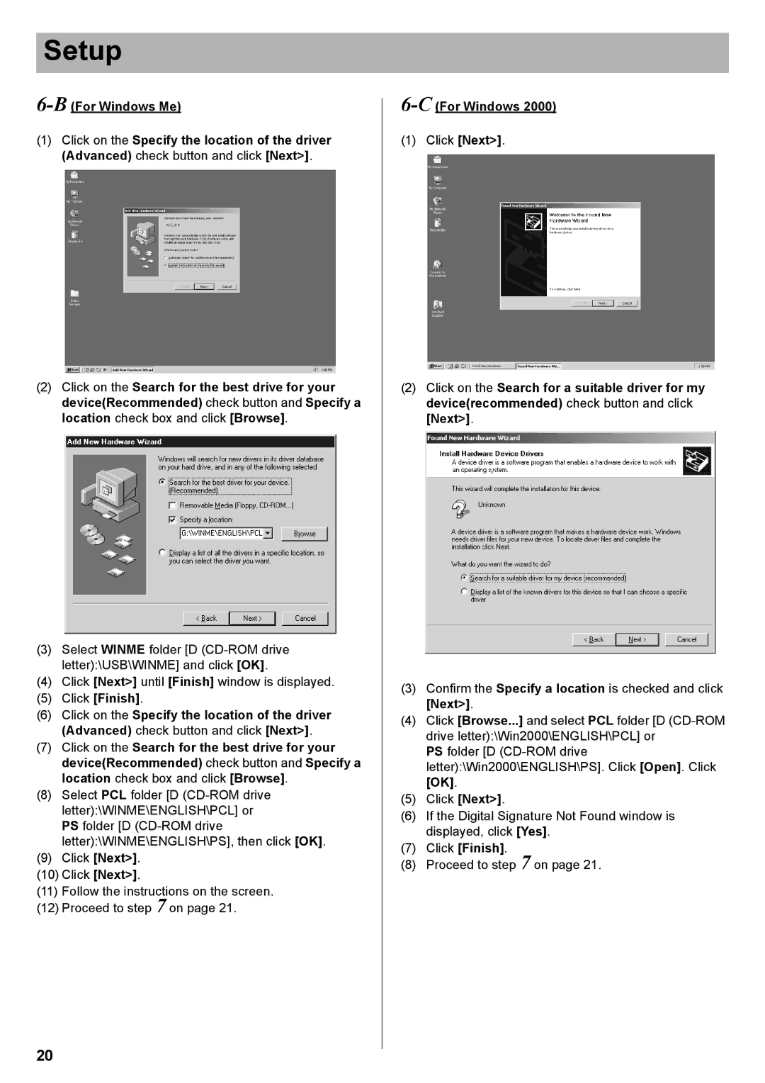 Panasonic KX-CL510, KX-CL500 setup guide CFor Windows 