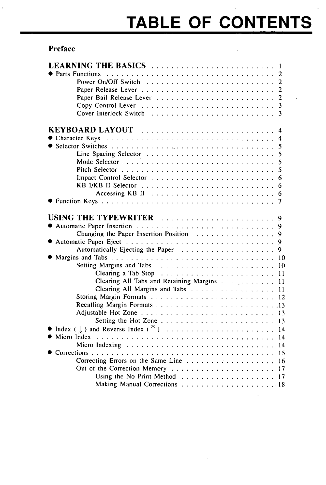 Panasonic KX-E2000 manual 