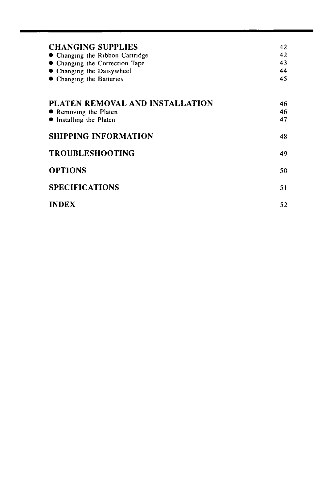 Panasonic KX-E2000 manual 