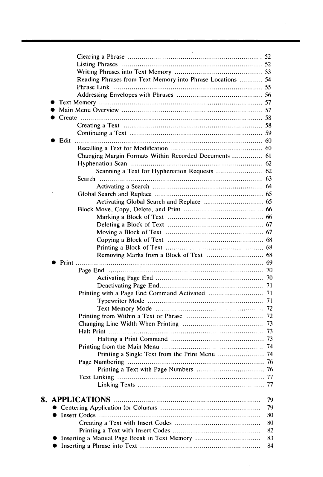 Panasonic KX-E2020 manual 