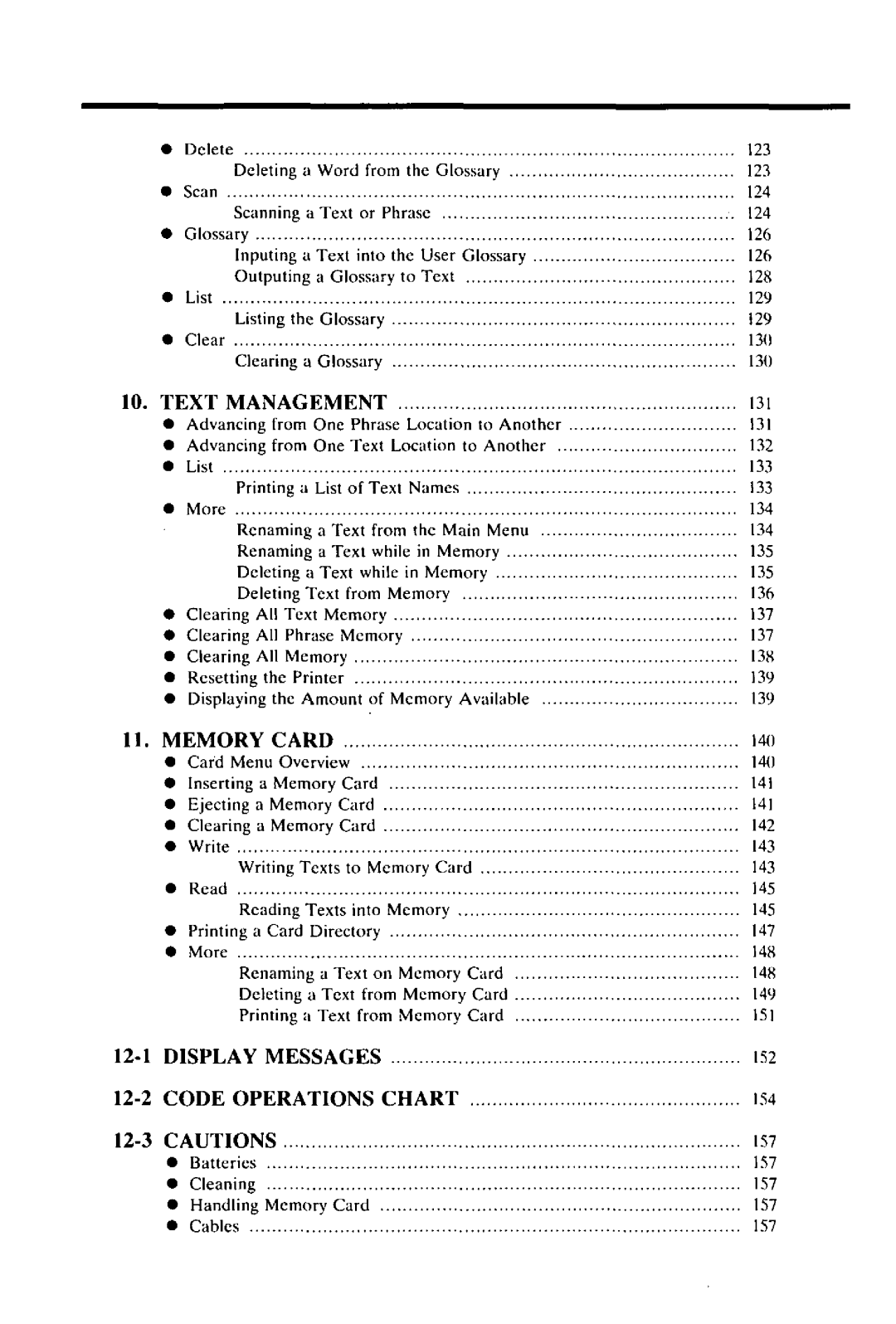 Panasonic KX-E2020 manual 