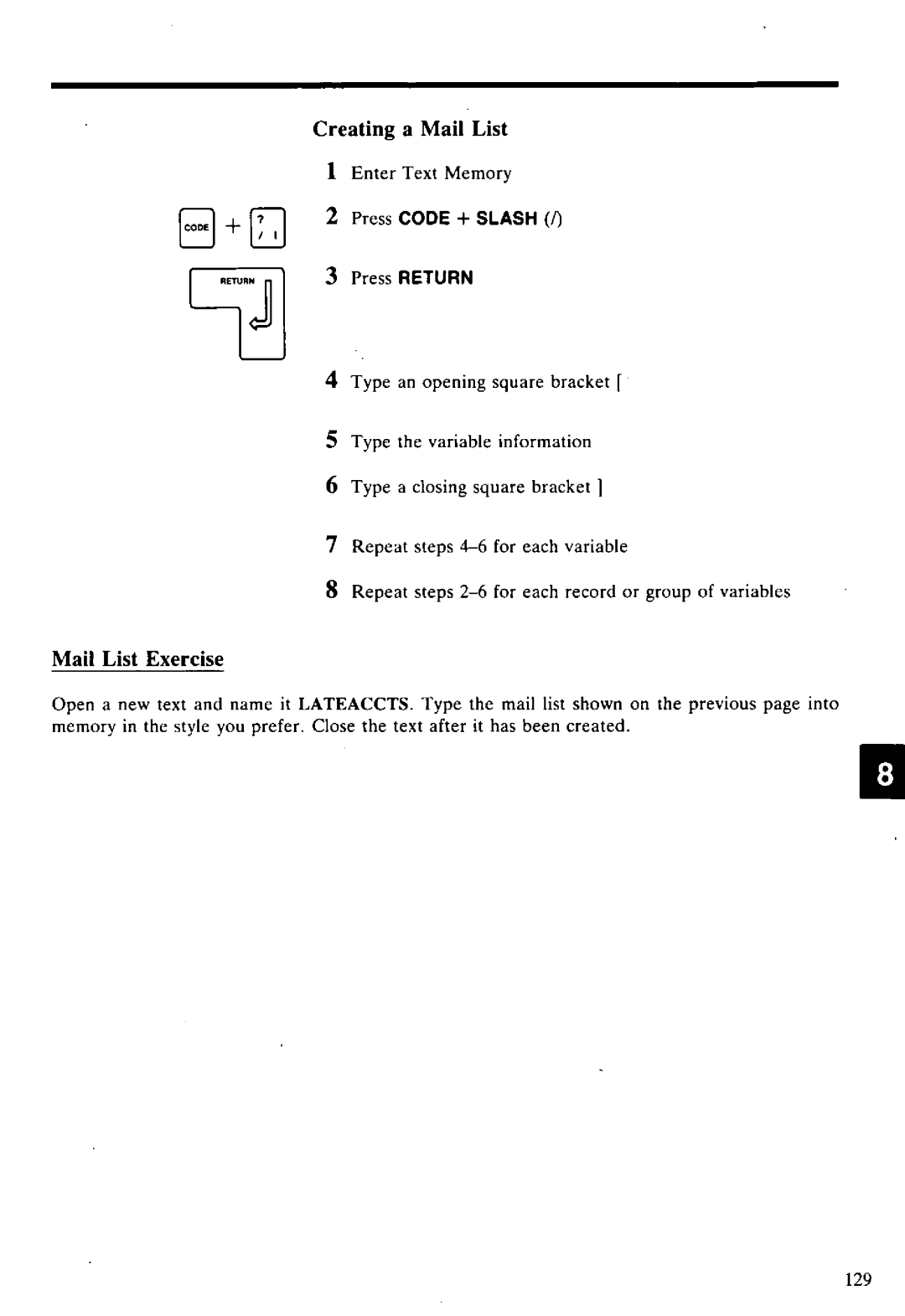 Panasonic KX-E2500 manual 