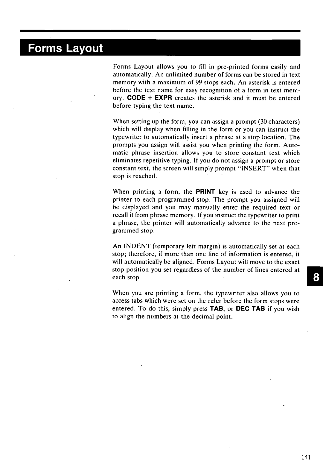 Panasonic KX-E2500 manual 