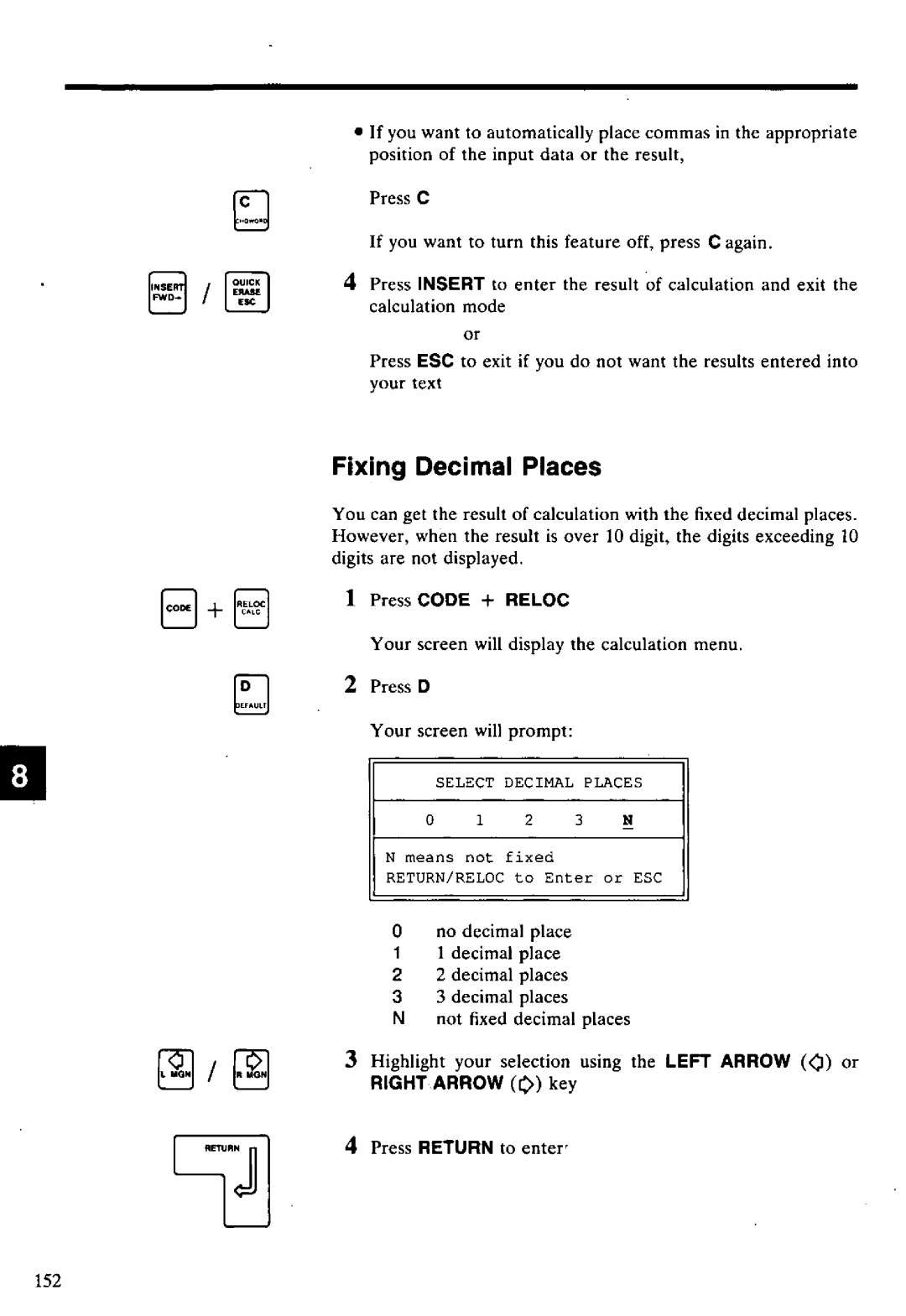 Panasonic KX-E2500 manual 