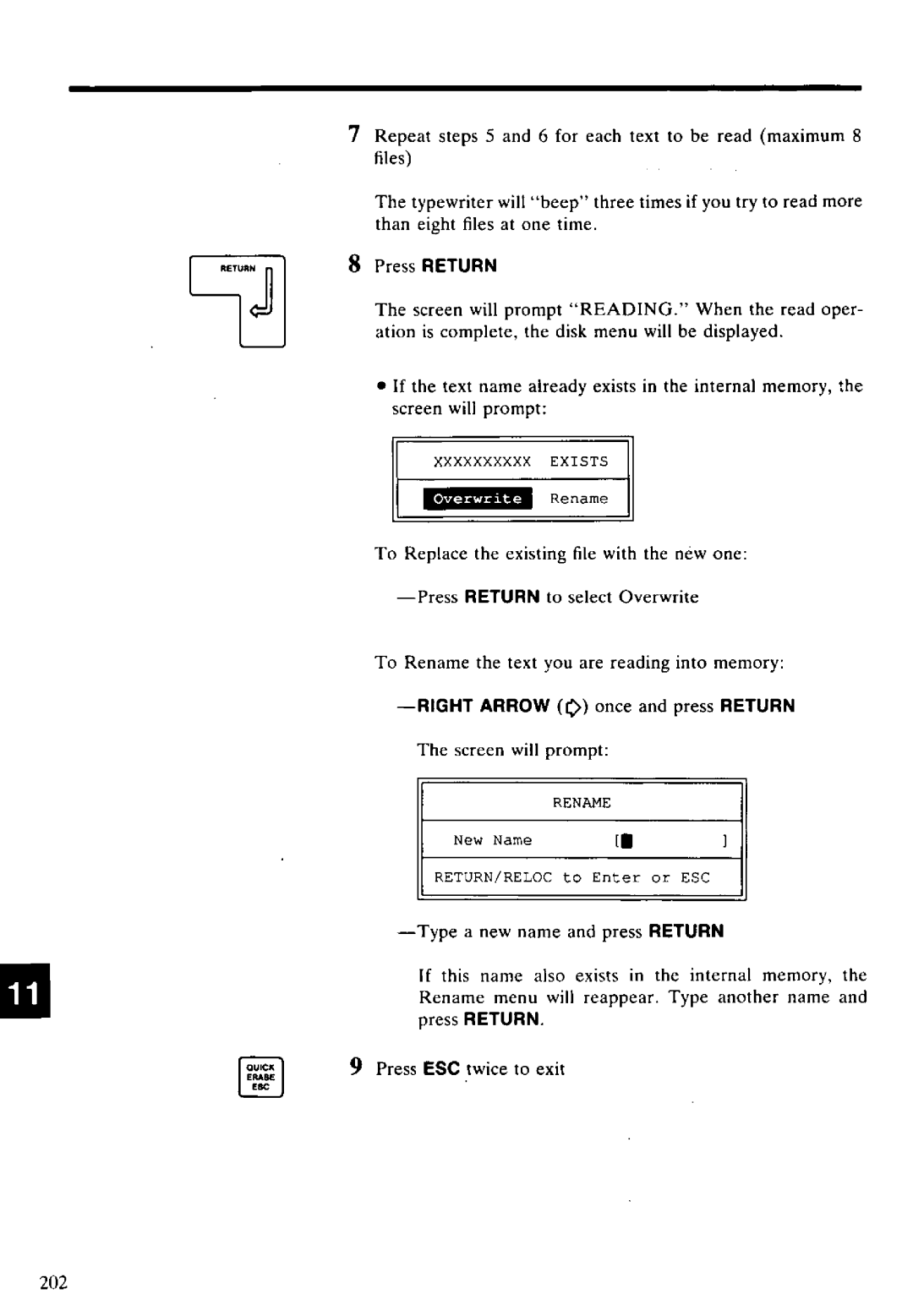 Panasonic KX-E2500 manual 