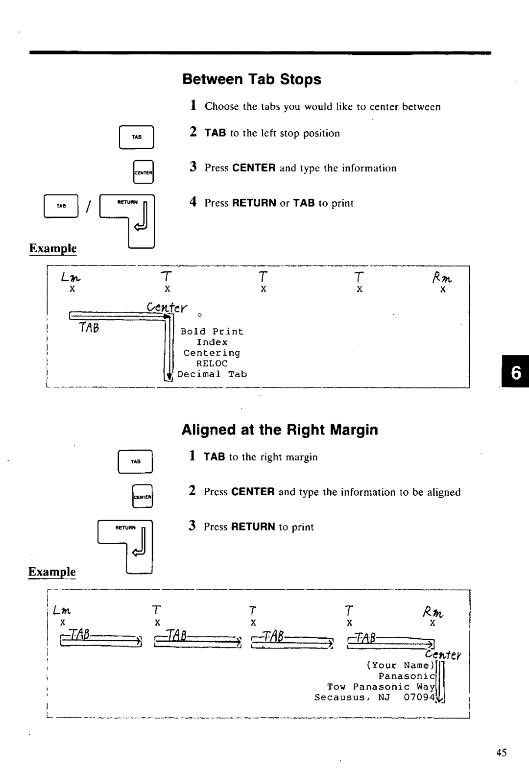 Panasonic KX-E2500 manual 
