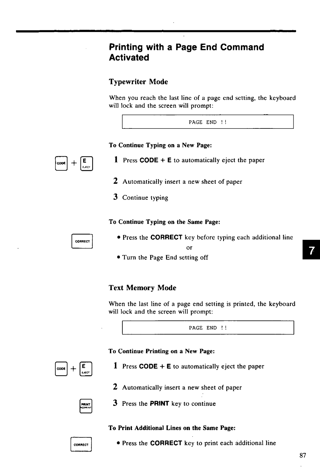Panasonic KX-E2500 manual 
