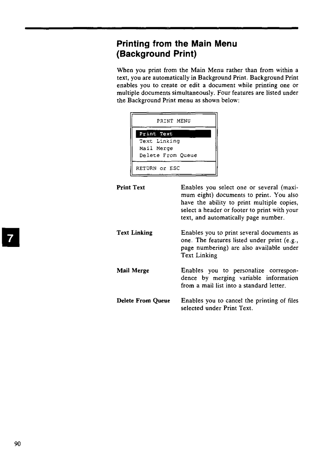 Panasonic KX-E4500 manual 