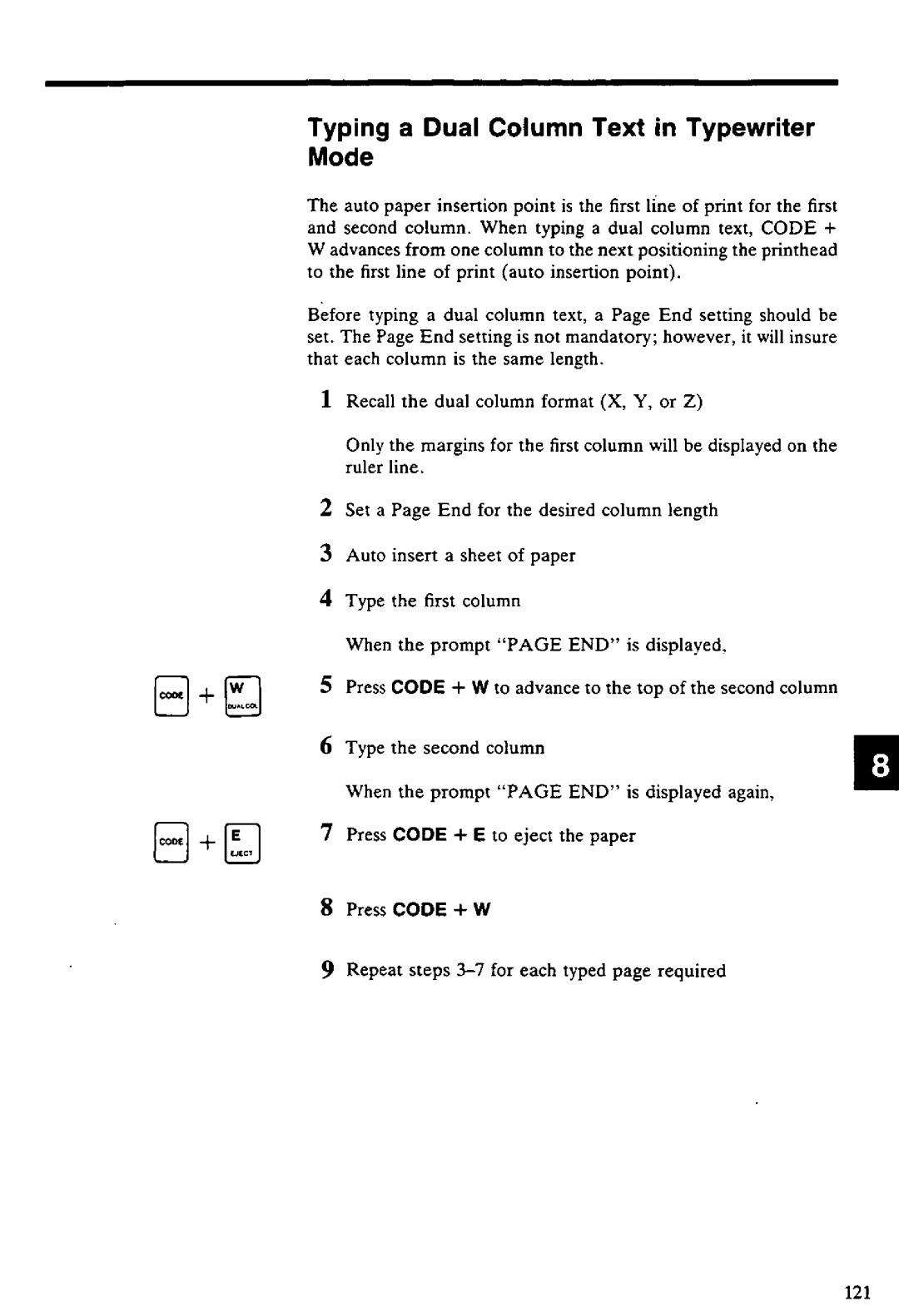 Panasonic KX-E4500 manual 