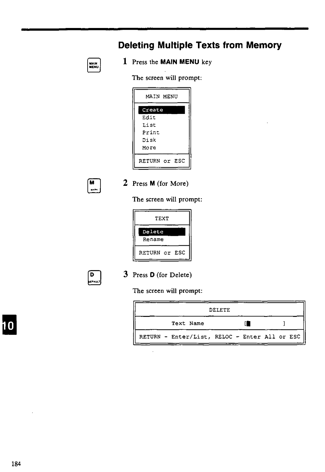 Panasonic KX-E4500 manual 
