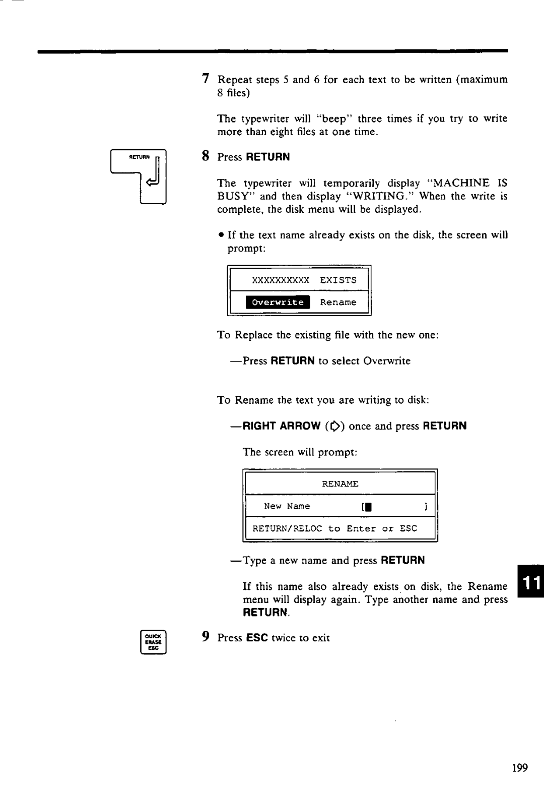Panasonic KX-E4500 manual 