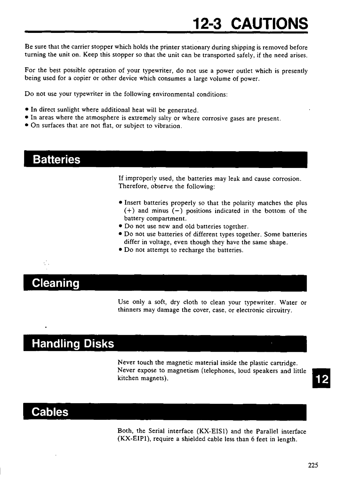 Panasonic KX-E4500 manual 