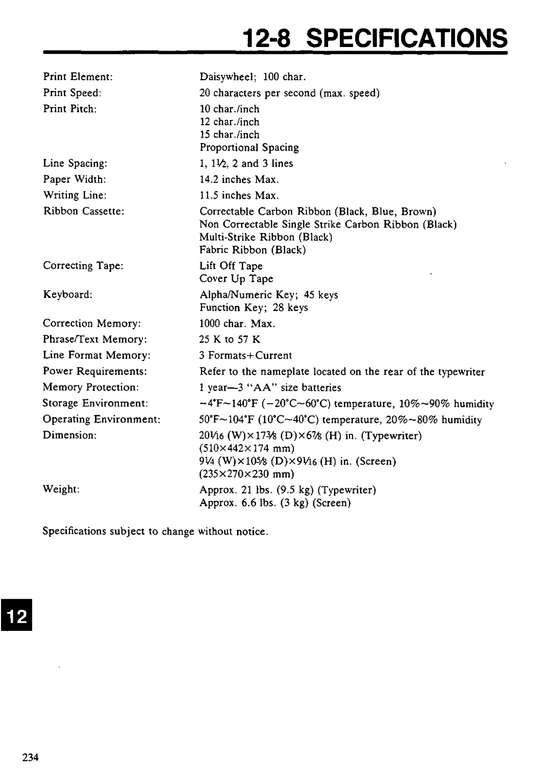 Panasonic KX-E4500 manual 