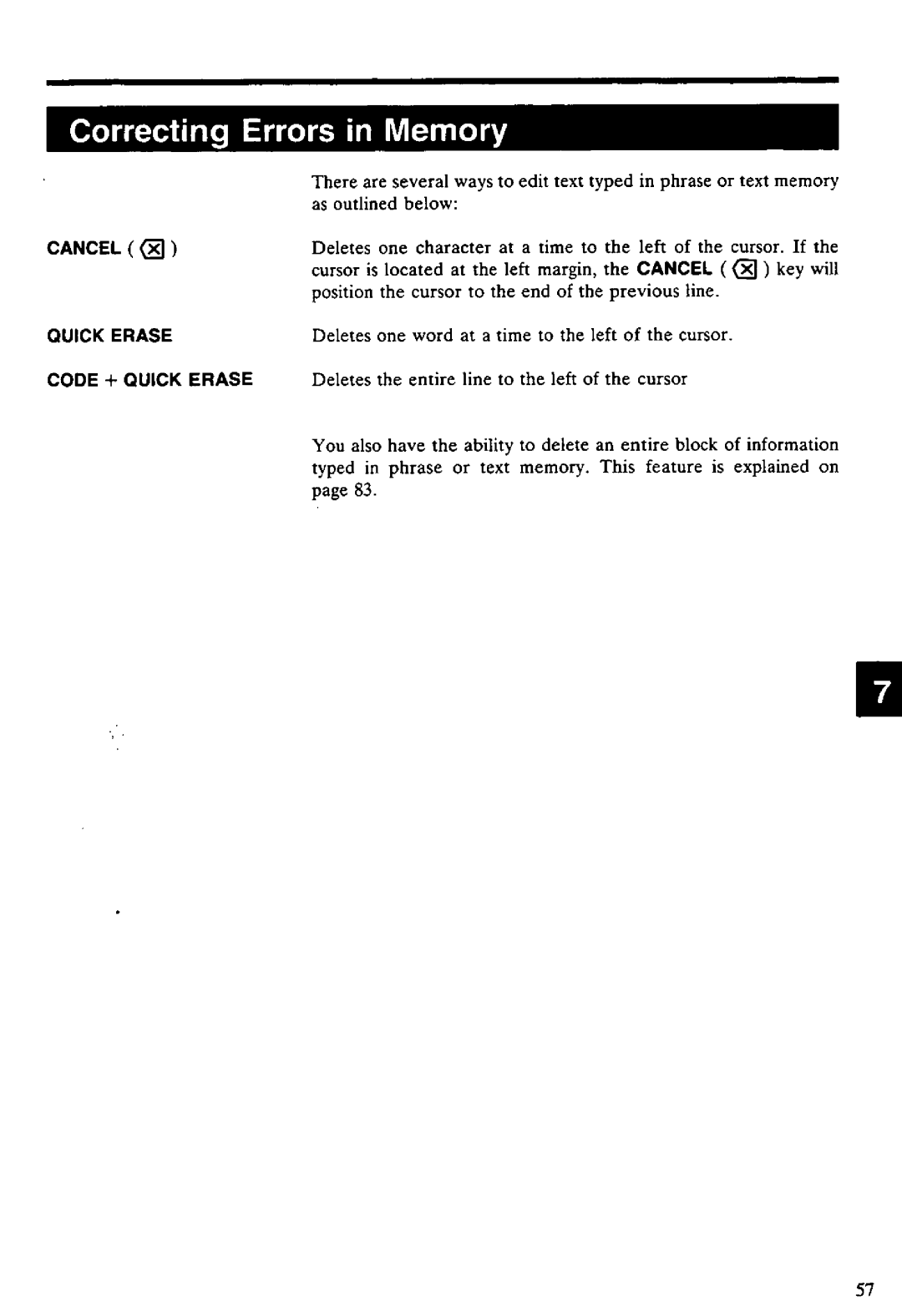 Panasonic KX-E4500 manual 
