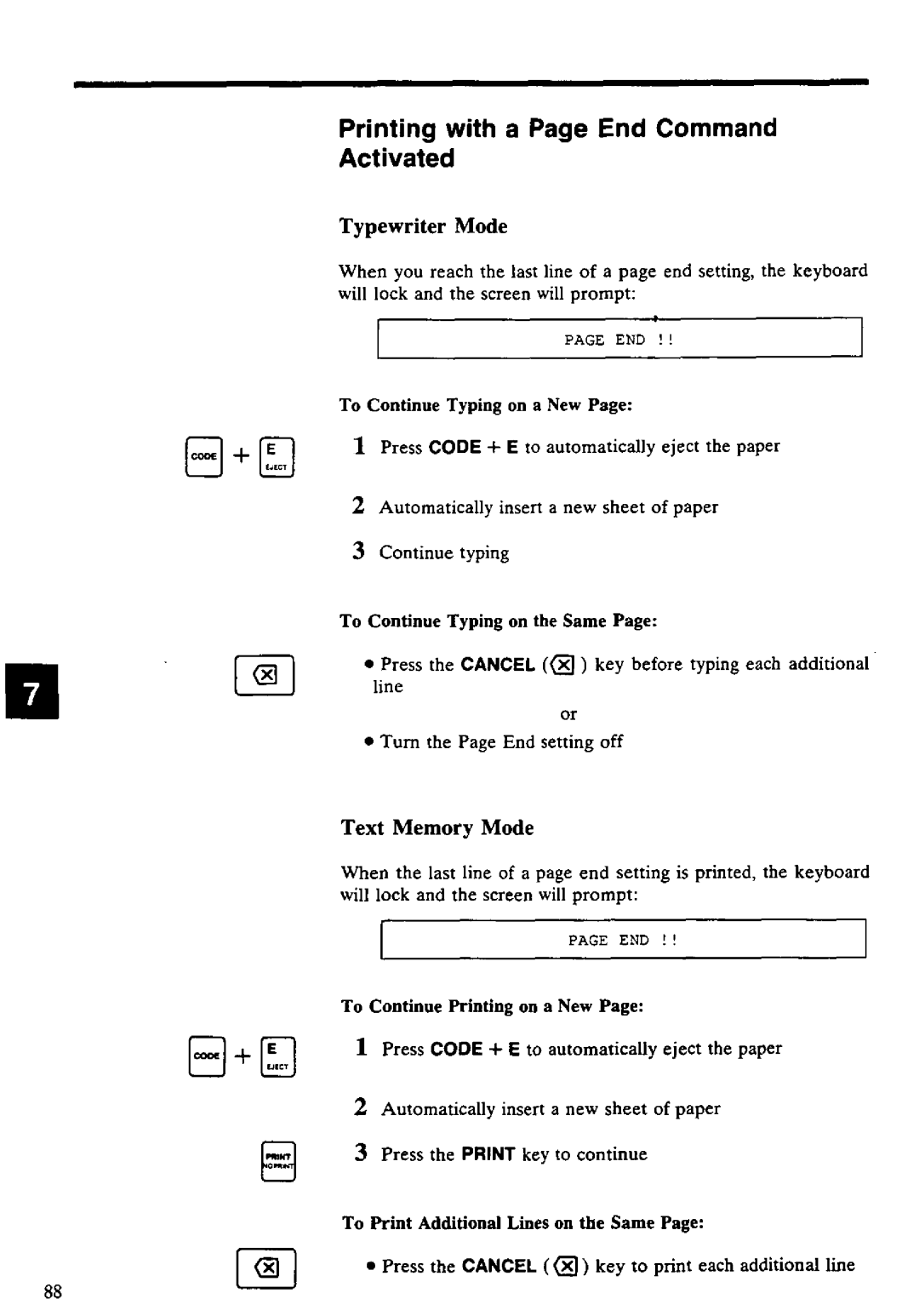 Panasonic KX-E4500 manual 