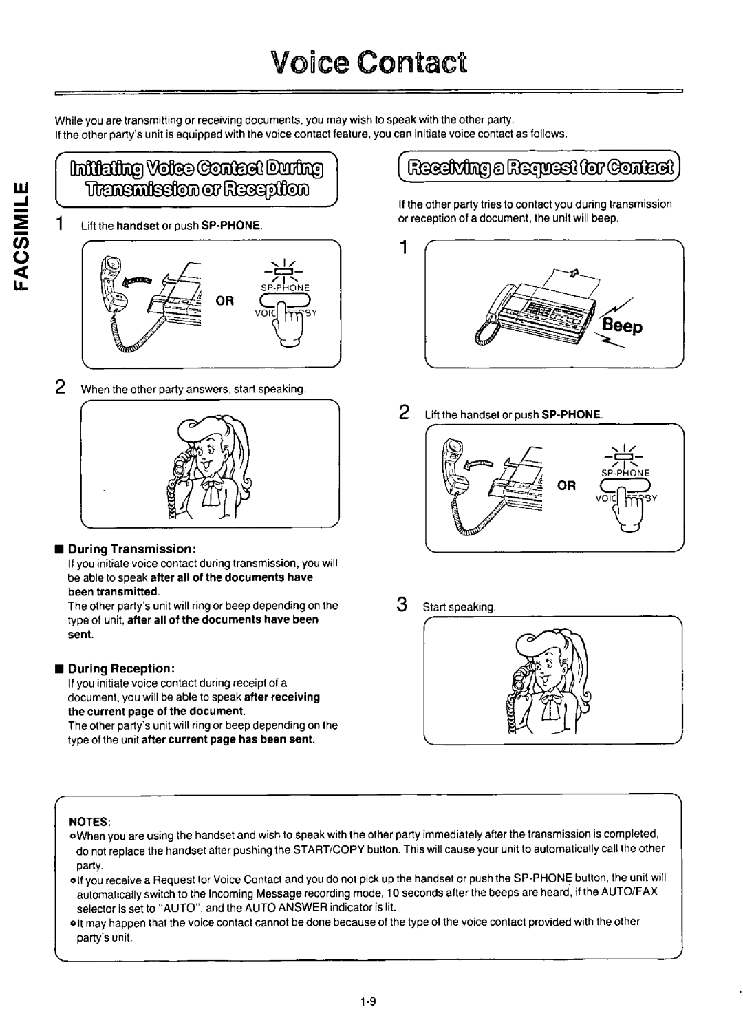 Panasonic KX-F100 manual 