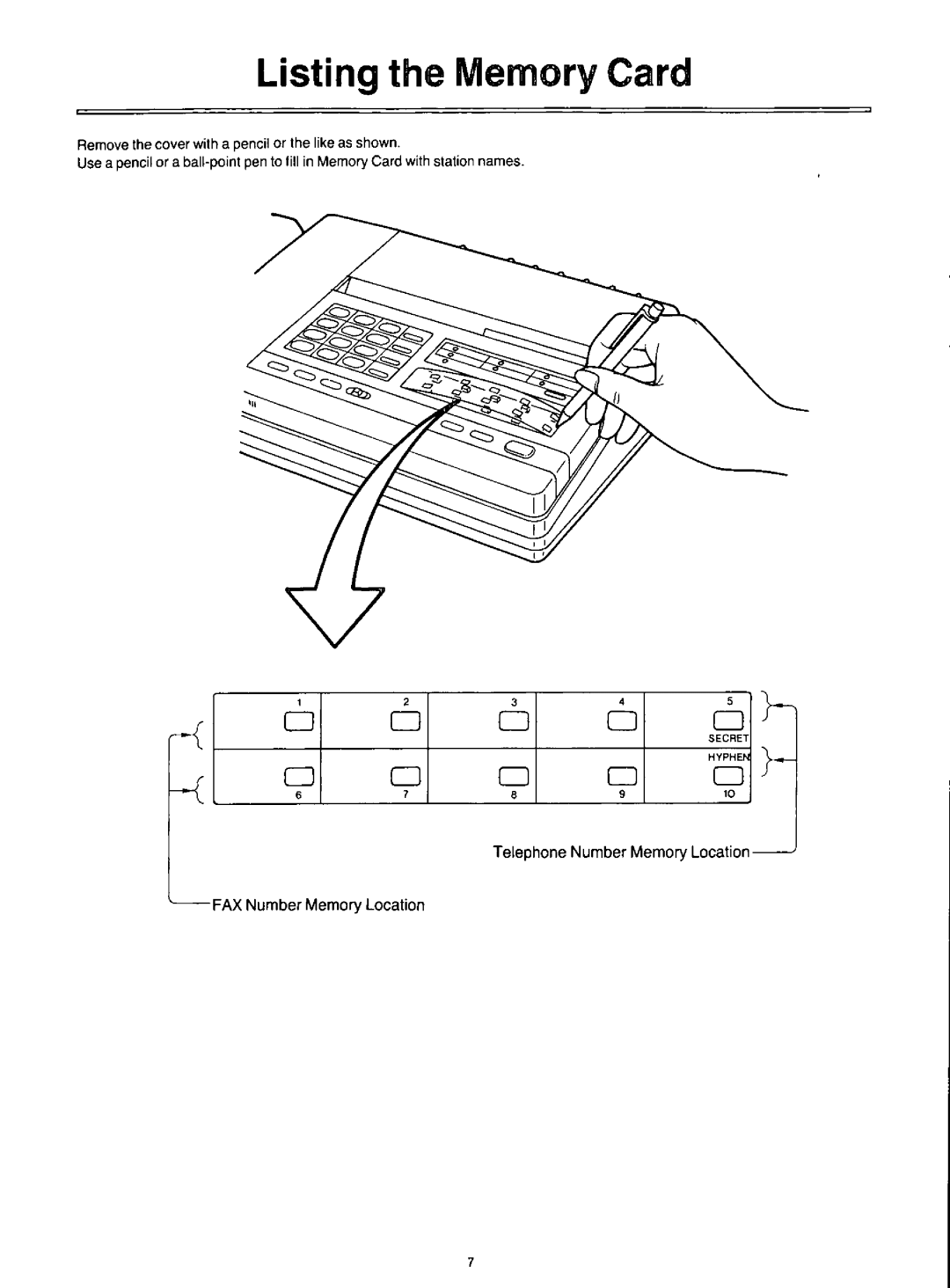 Panasonic KX-F100 manual 