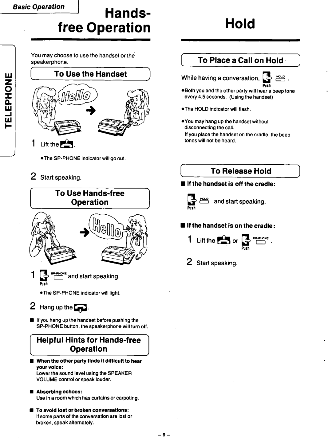 Panasonic KX-F115 manual 