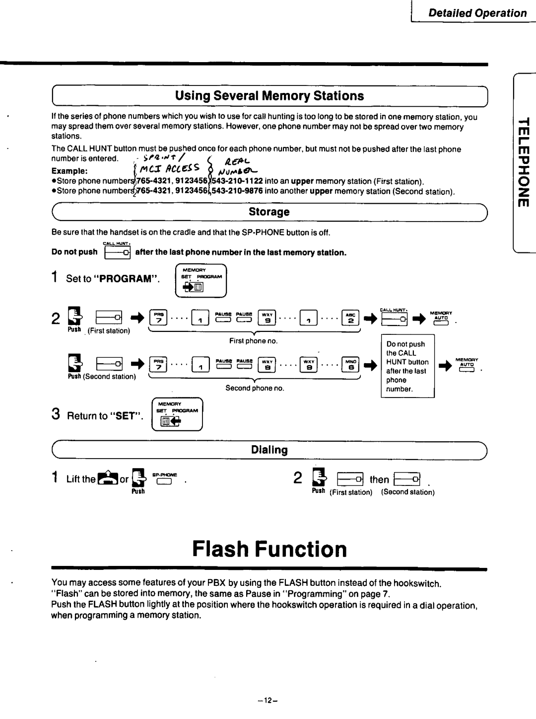 Panasonic KX-F115 manual 