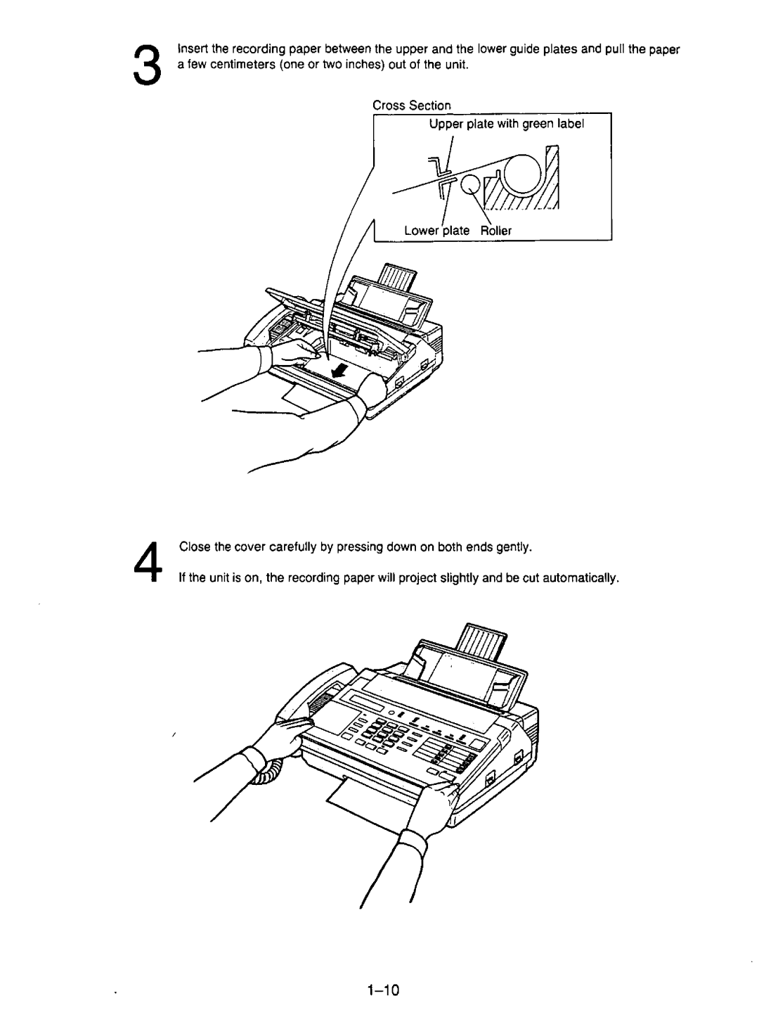 Panasonic KX-F195 manual 