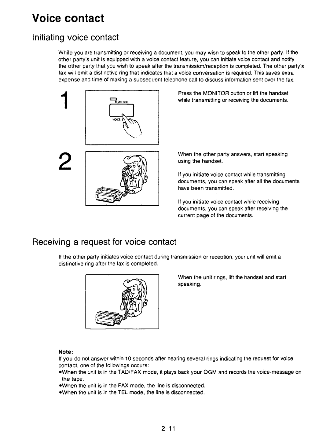 Panasonic KX-F195 manual 