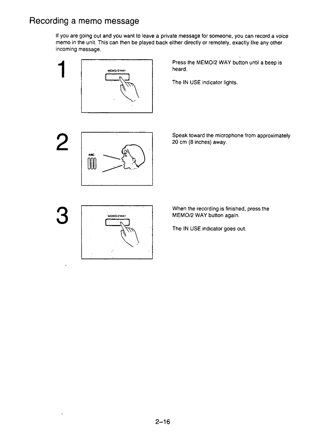 Panasonic KX-F195 manual 