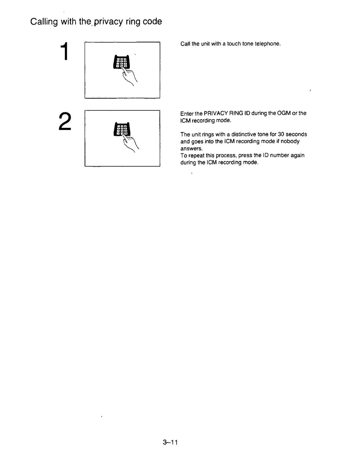 Panasonic KX-F195 manual 