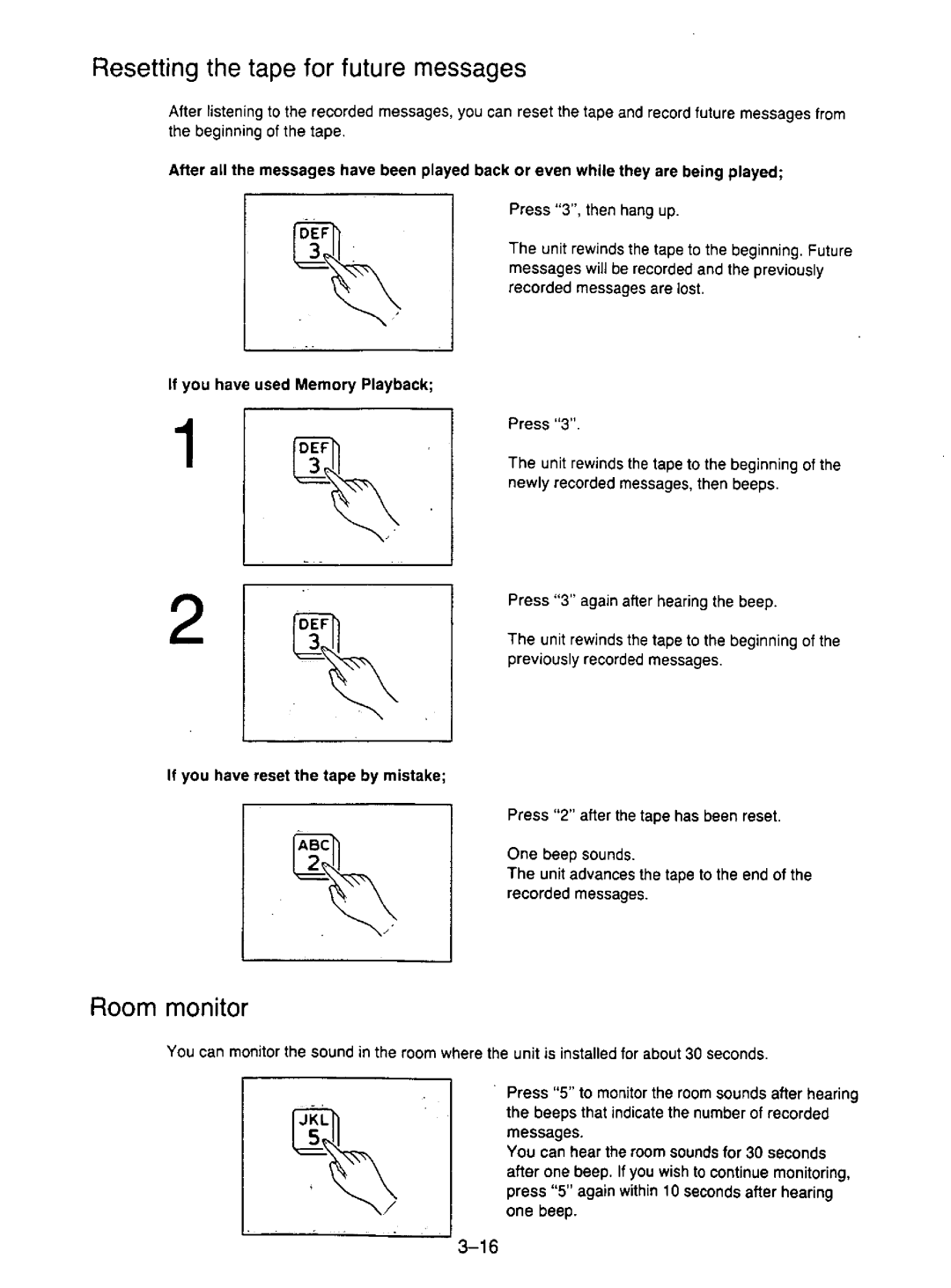 Panasonic KX-F195 manual 