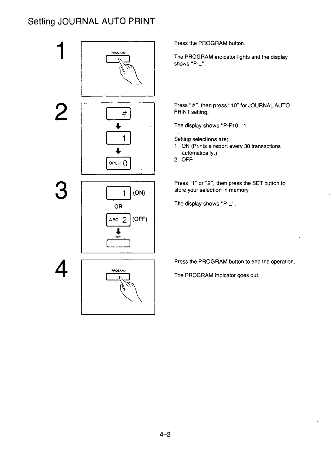 Panasonic KX-F195 manual 