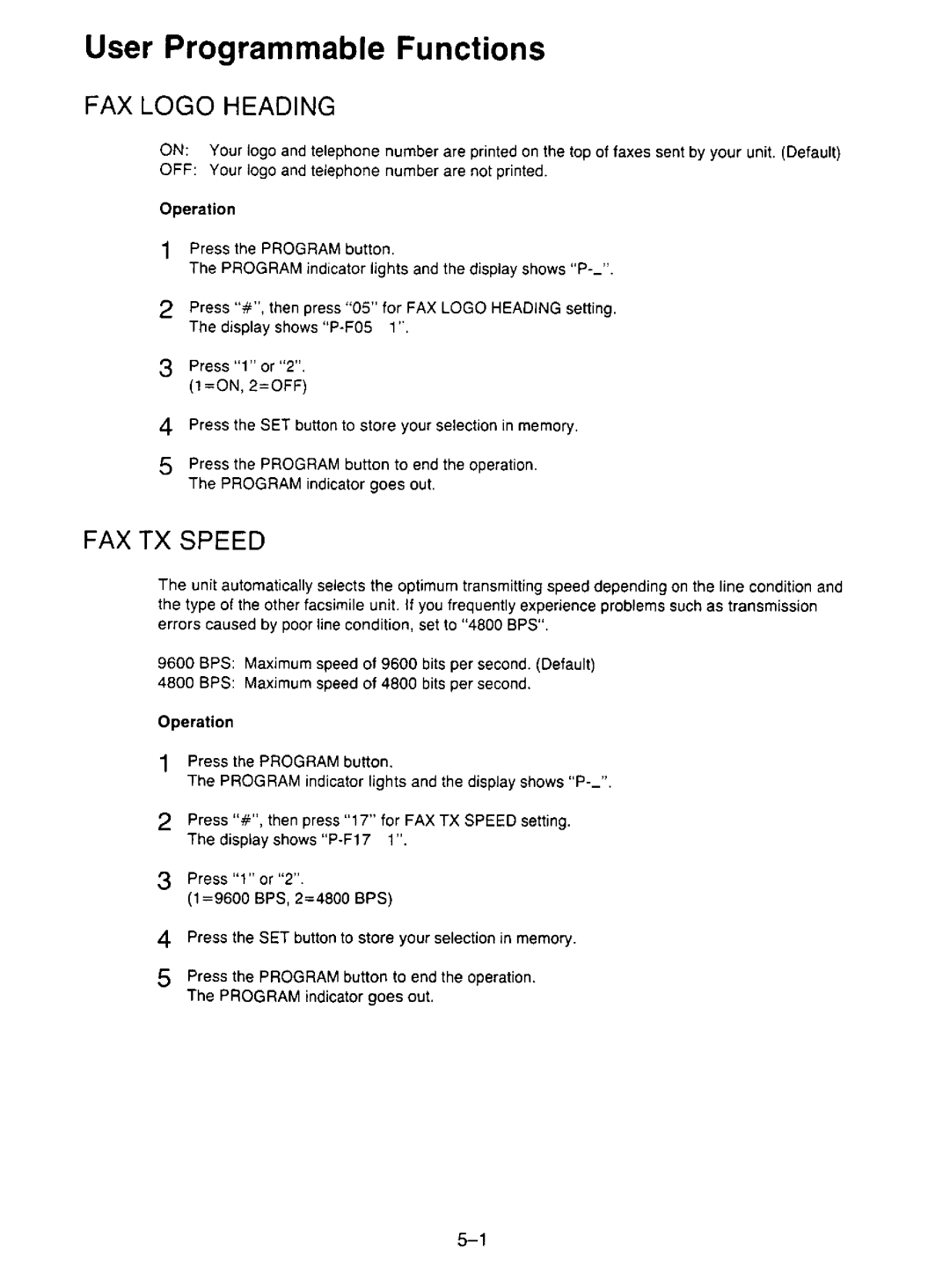 Panasonic KX-F195 manual 