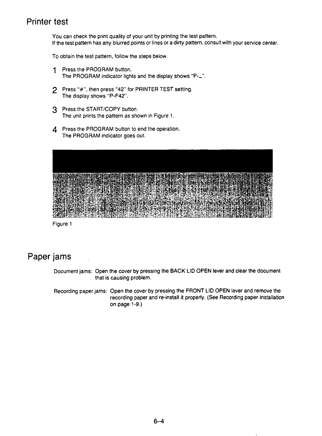 Panasonic KX-F195 manual 