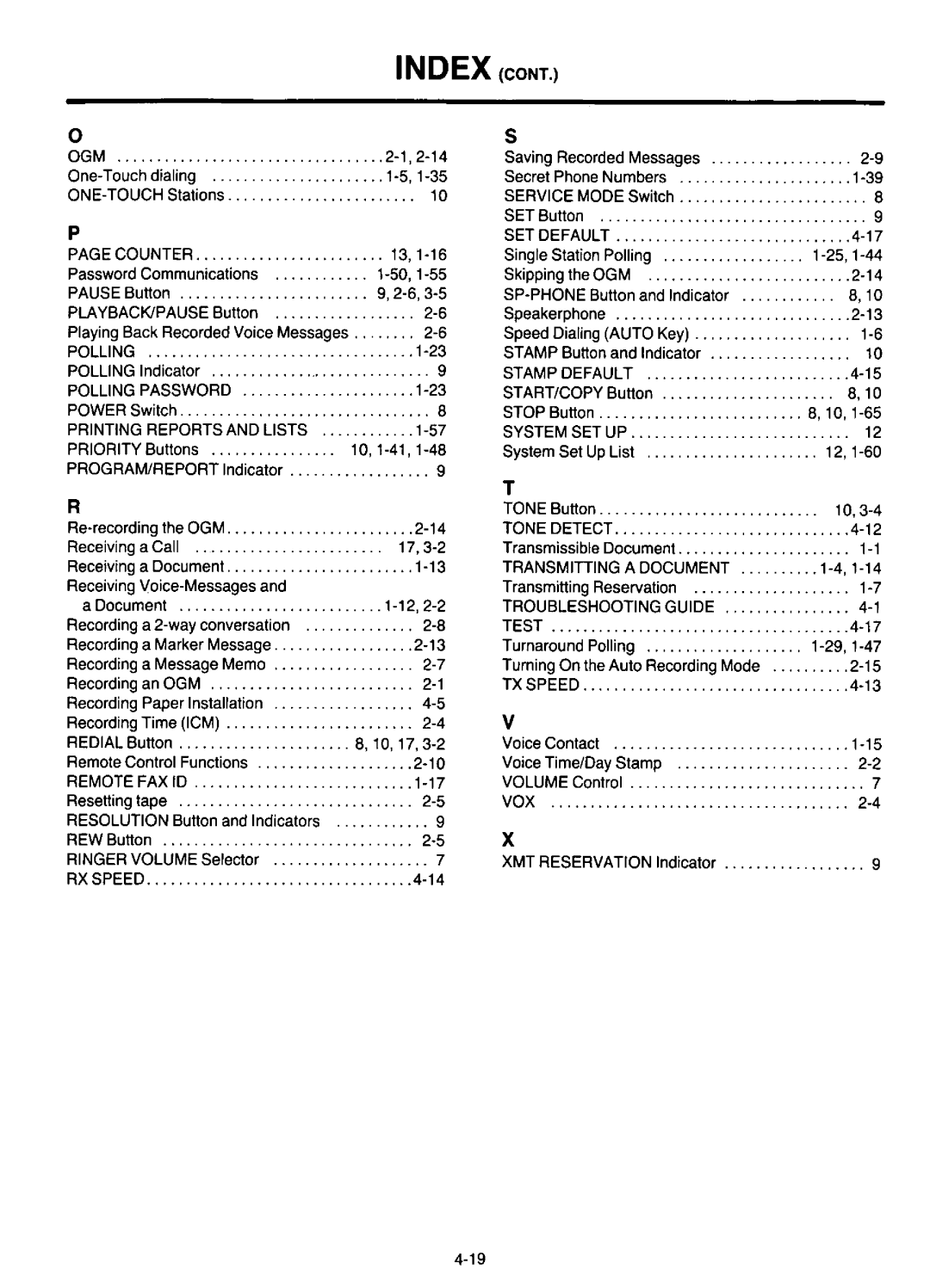 Panasonic KX-F220 manual 