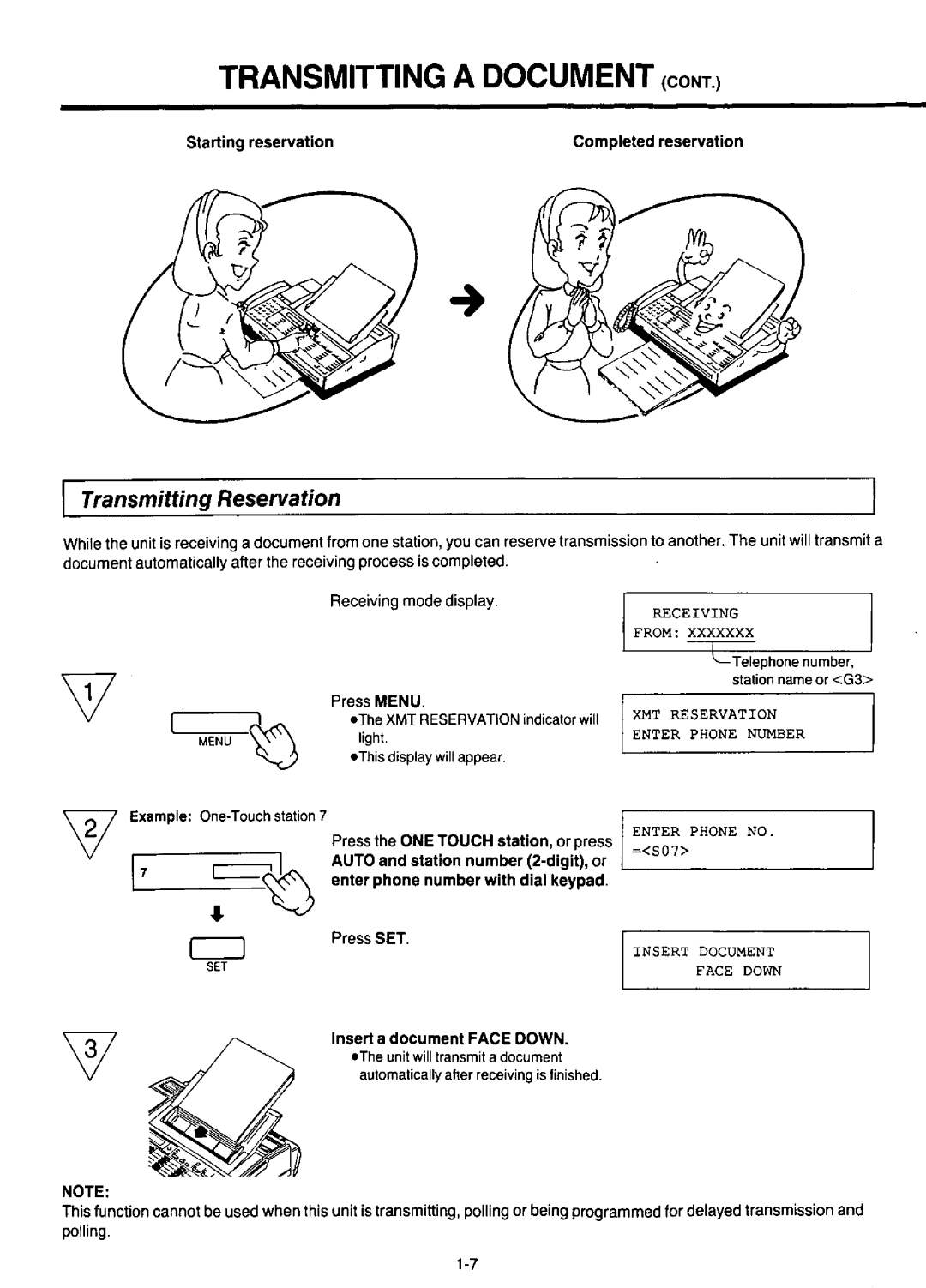 Panasonic KX-F220 manual 