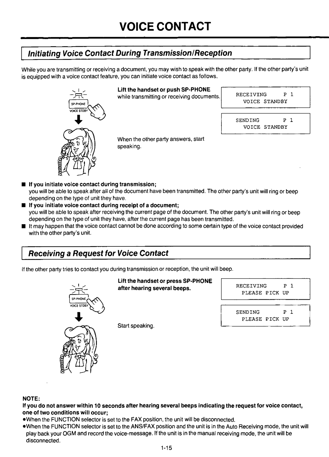 Panasonic KX-F220 manual 