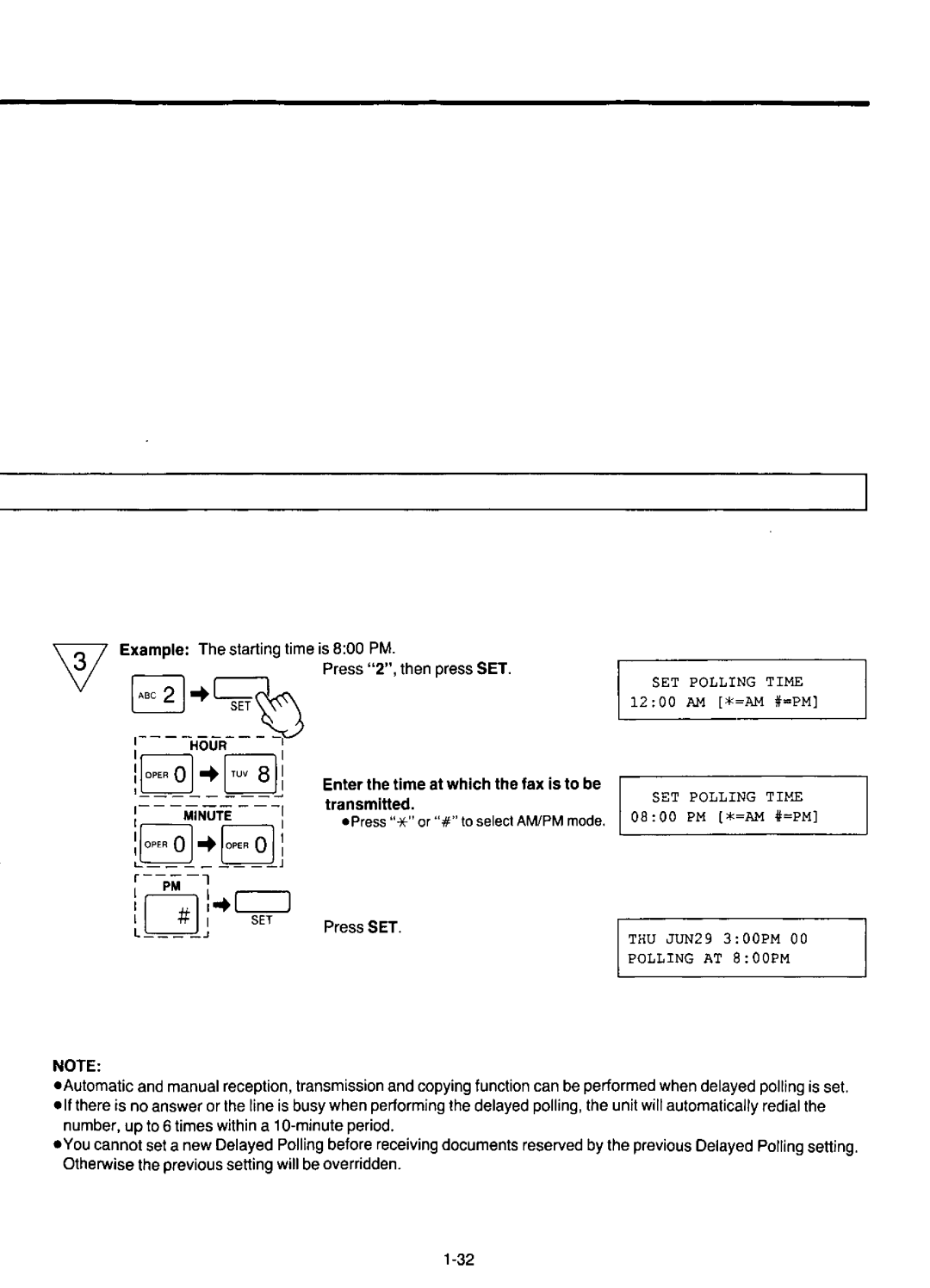 Panasonic KX-F220 manual 