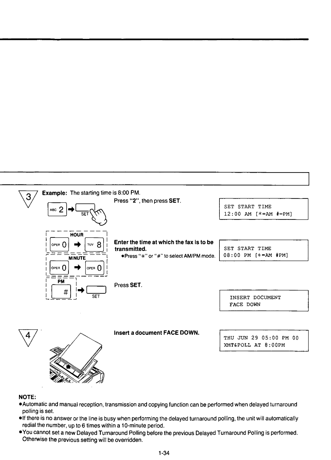 Panasonic KX-F220 manual 