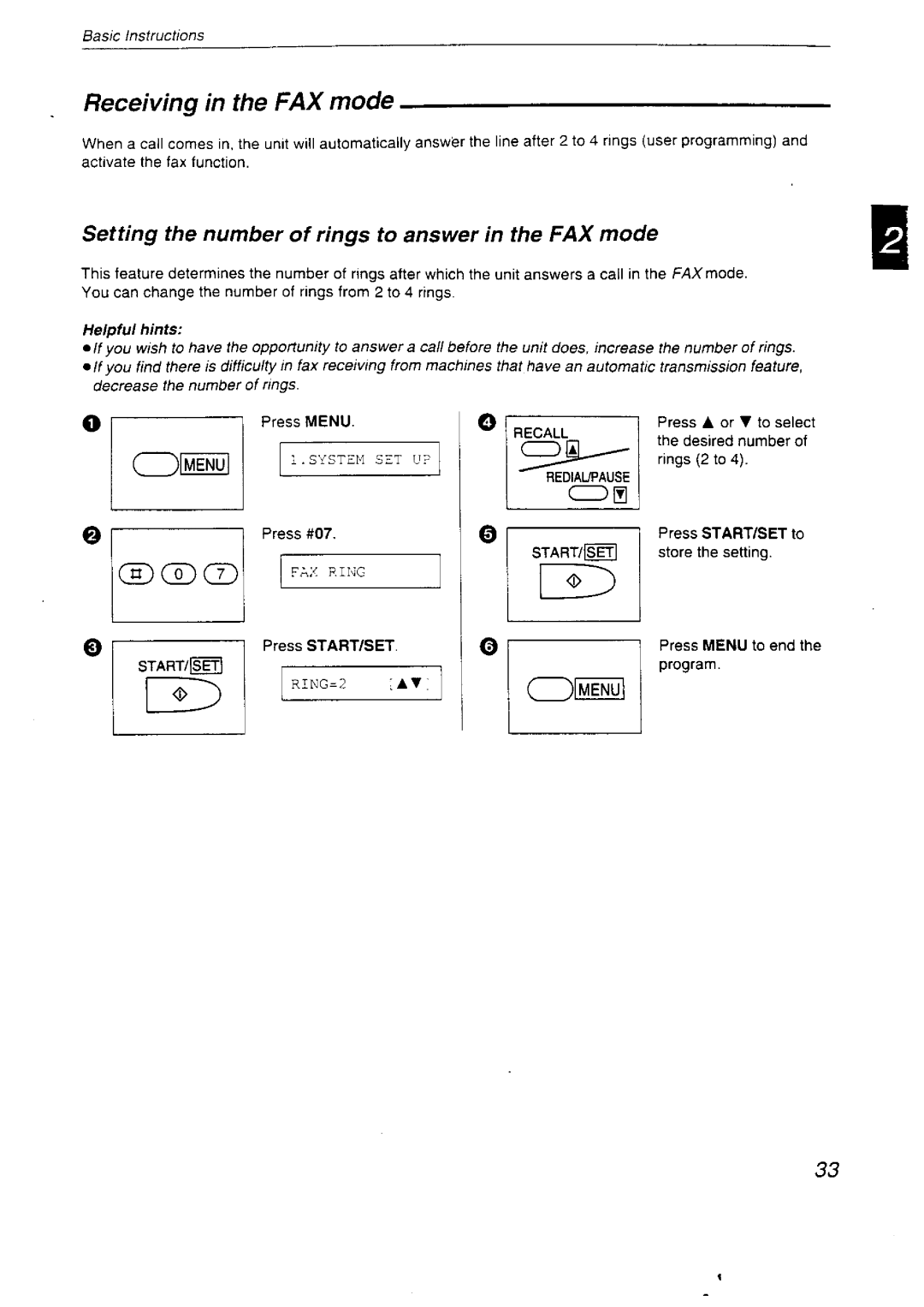 Panasonic KX-F2750NZ, KX-F2710NZ manual 