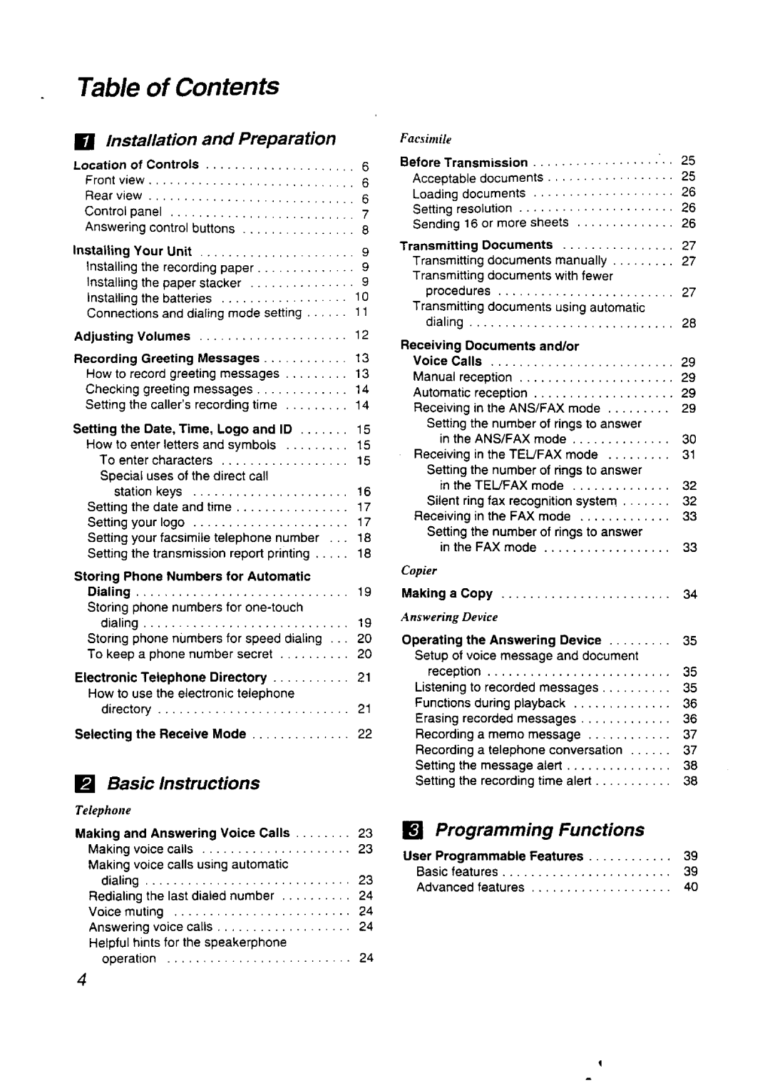 Panasonic KX-F2710NZ, KX-F2750NZ manual 