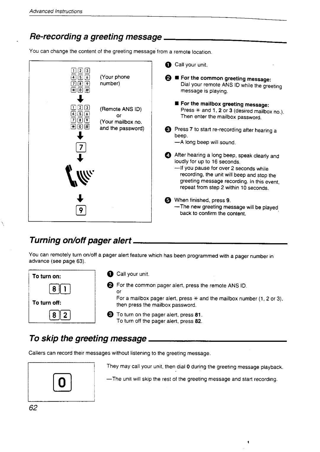 Panasonic KX-F2710NZ, KX-F2750NZ manual 