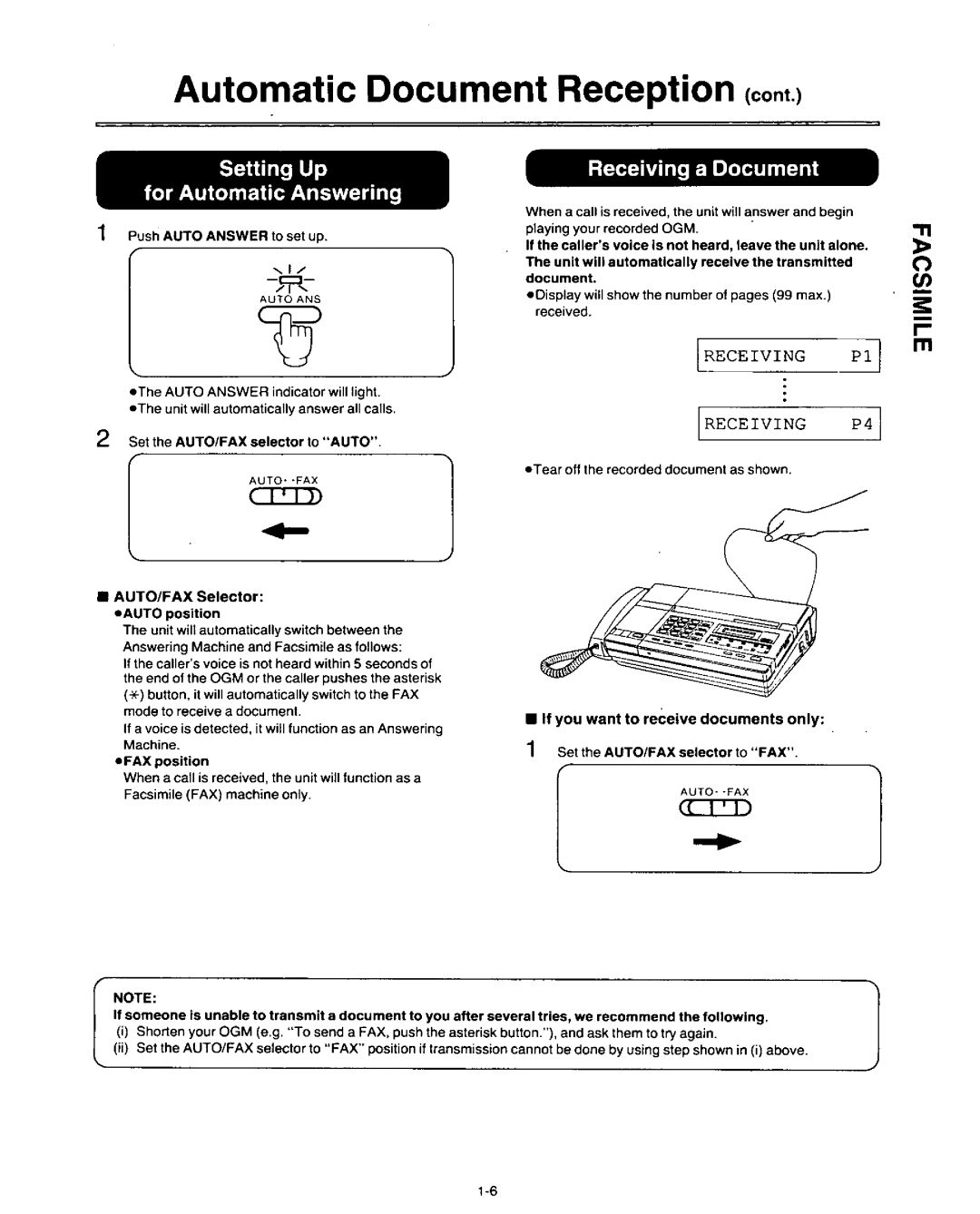 Panasonic KX-F3500 manual 