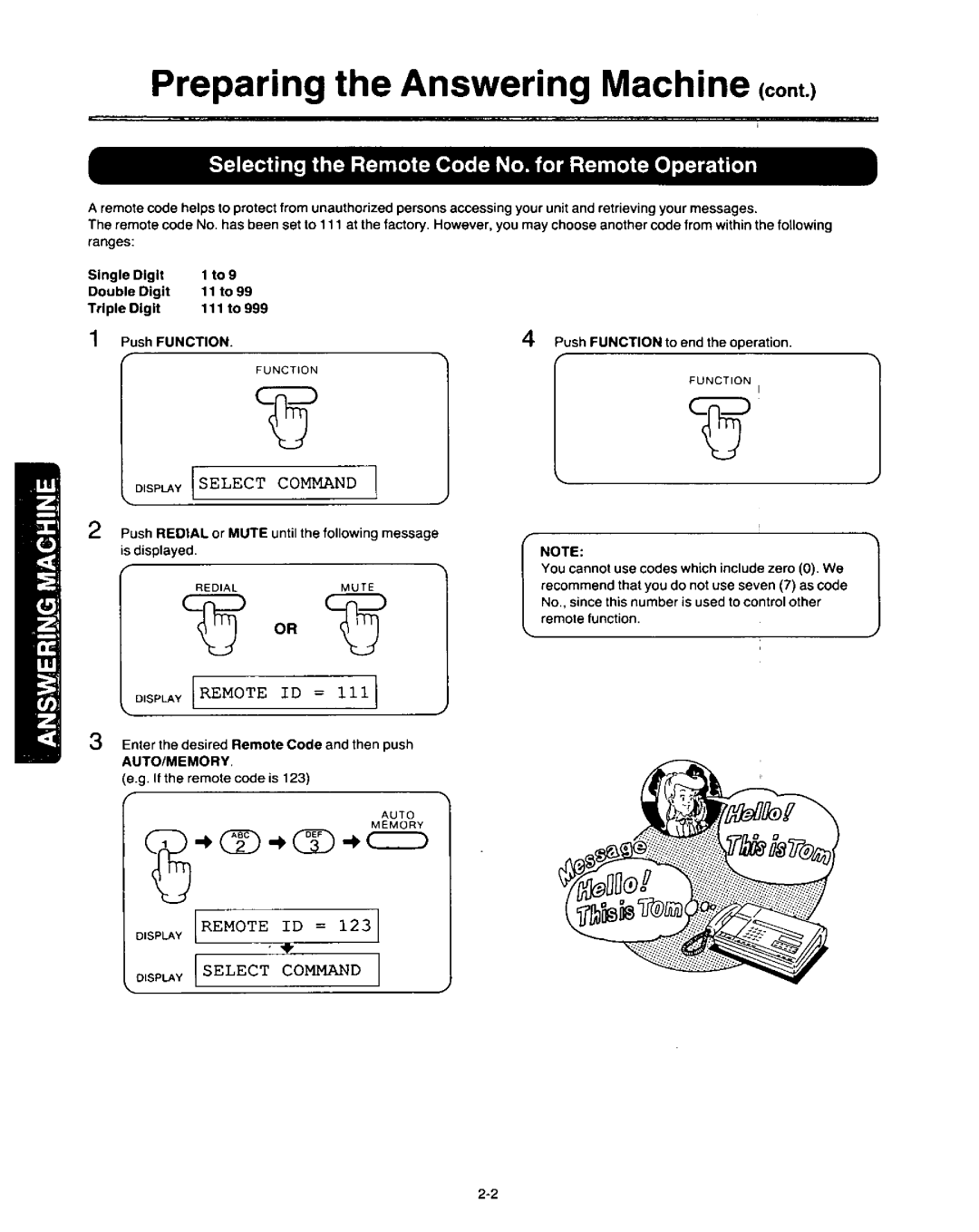 Panasonic KX-F3500 manual 