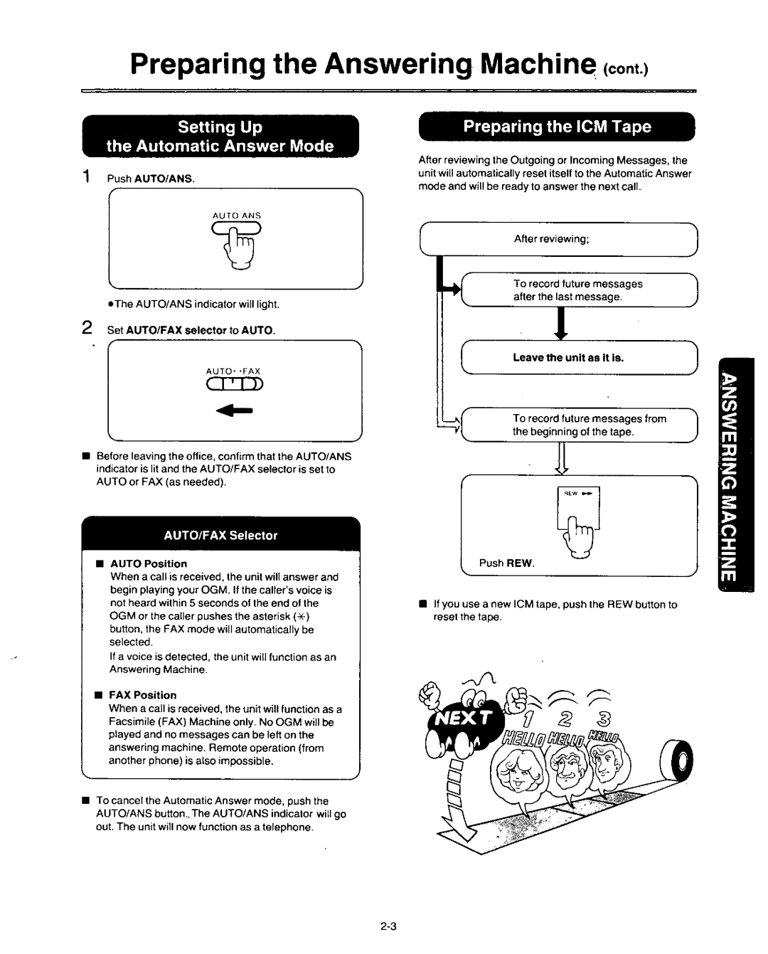 Panasonic KX-F3500 manual 