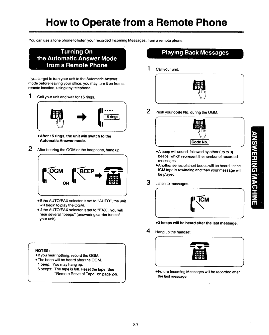 Panasonic KX-F3500 manual 