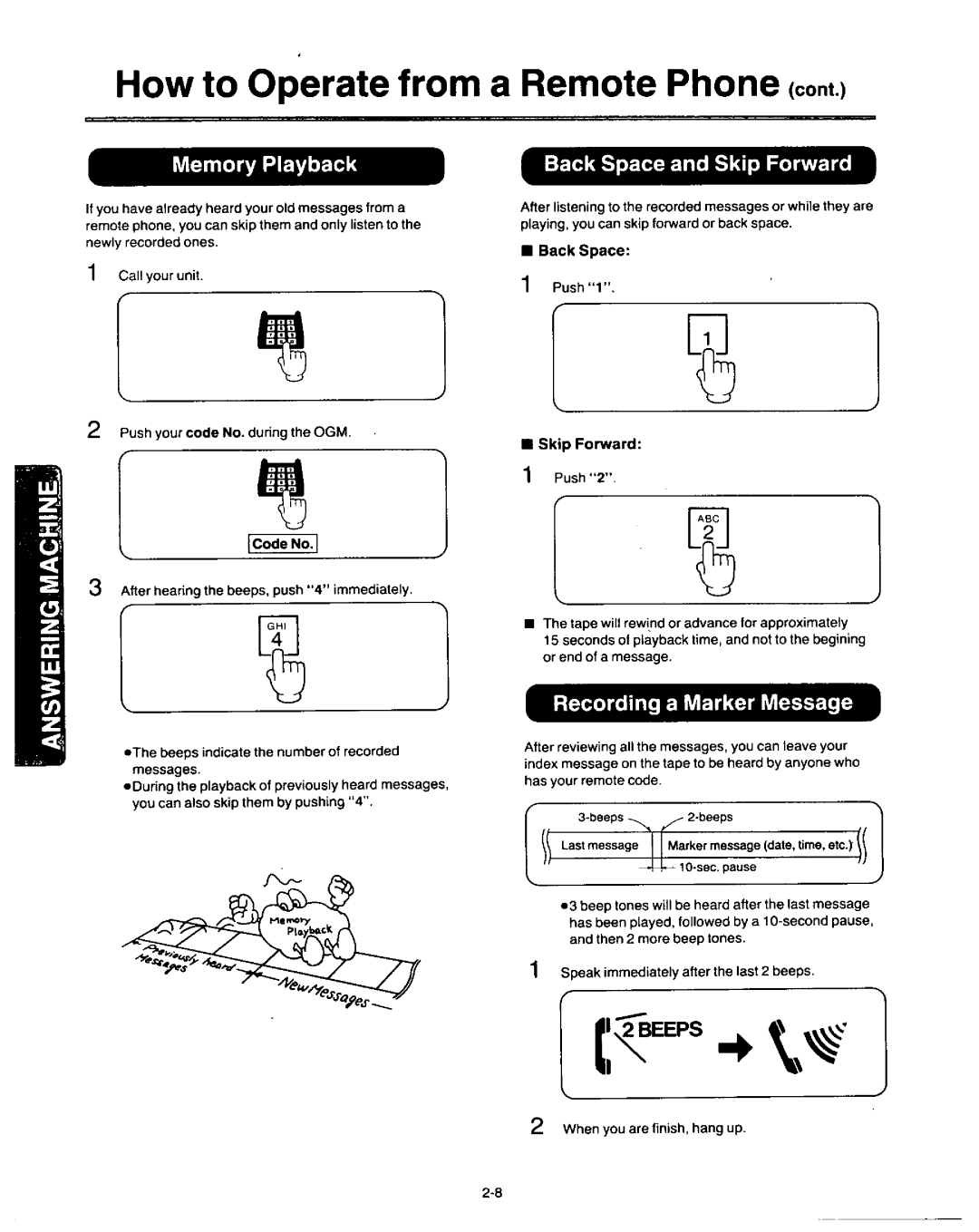 Panasonic KX-F3500 manual 