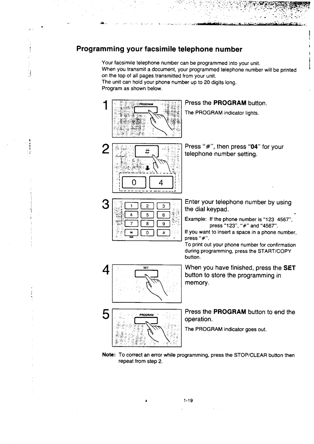 Panasonic KX-F50BA, KX-F155BA manual 