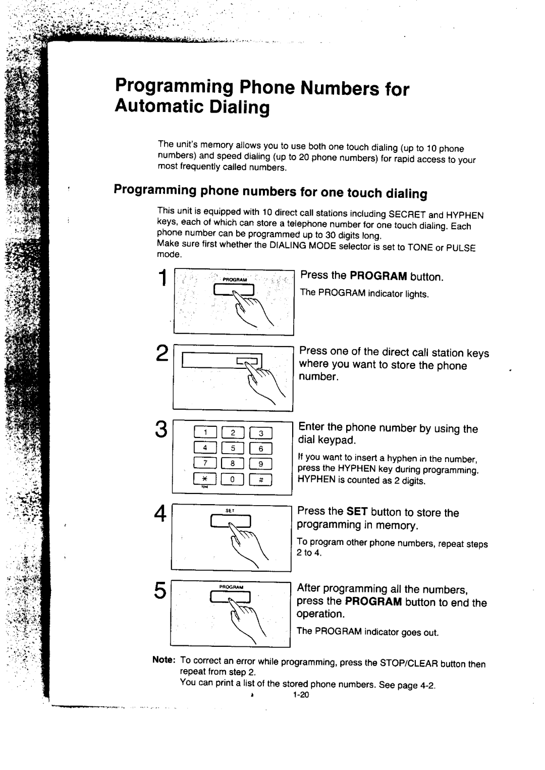 Panasonic KX-F155BA, KX-F50BA manual 