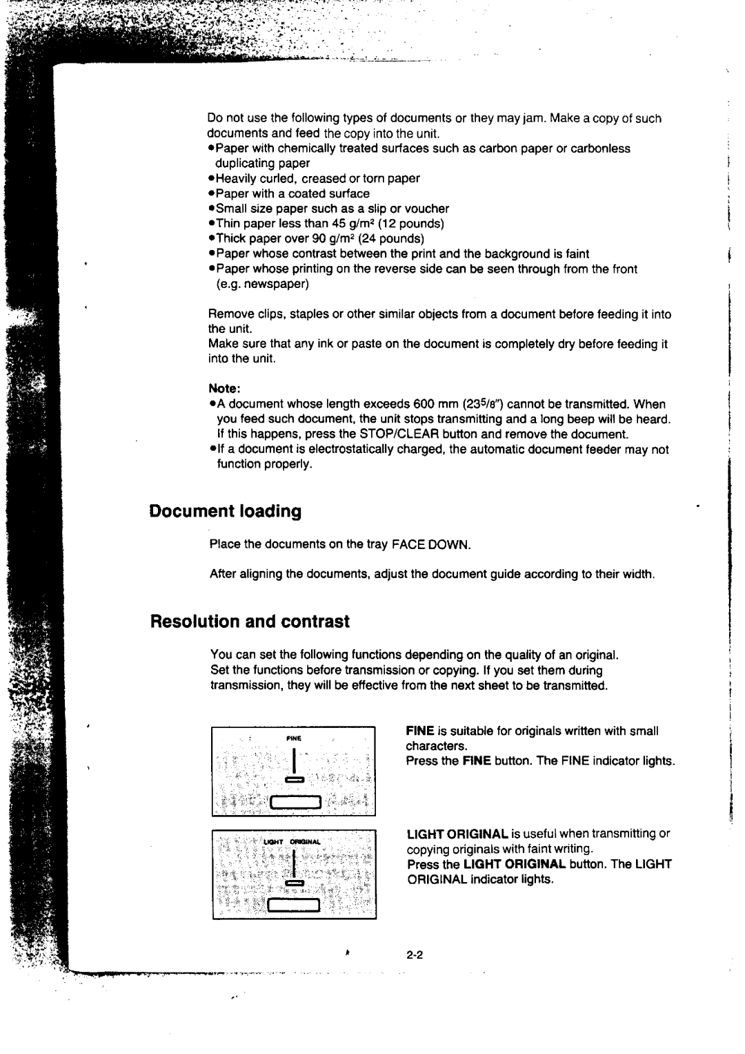 Panasonic KX-F155BA, KX-F50BA manual 