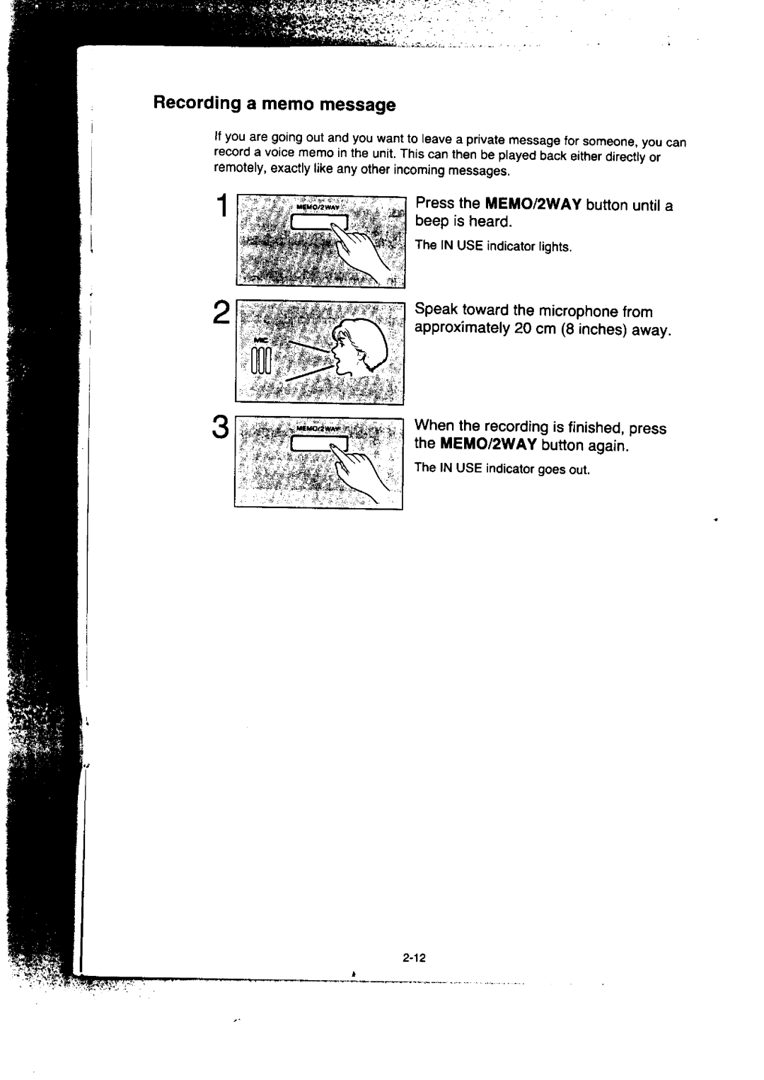 Panasonic KX-F155BA, KX-F50BA manual 