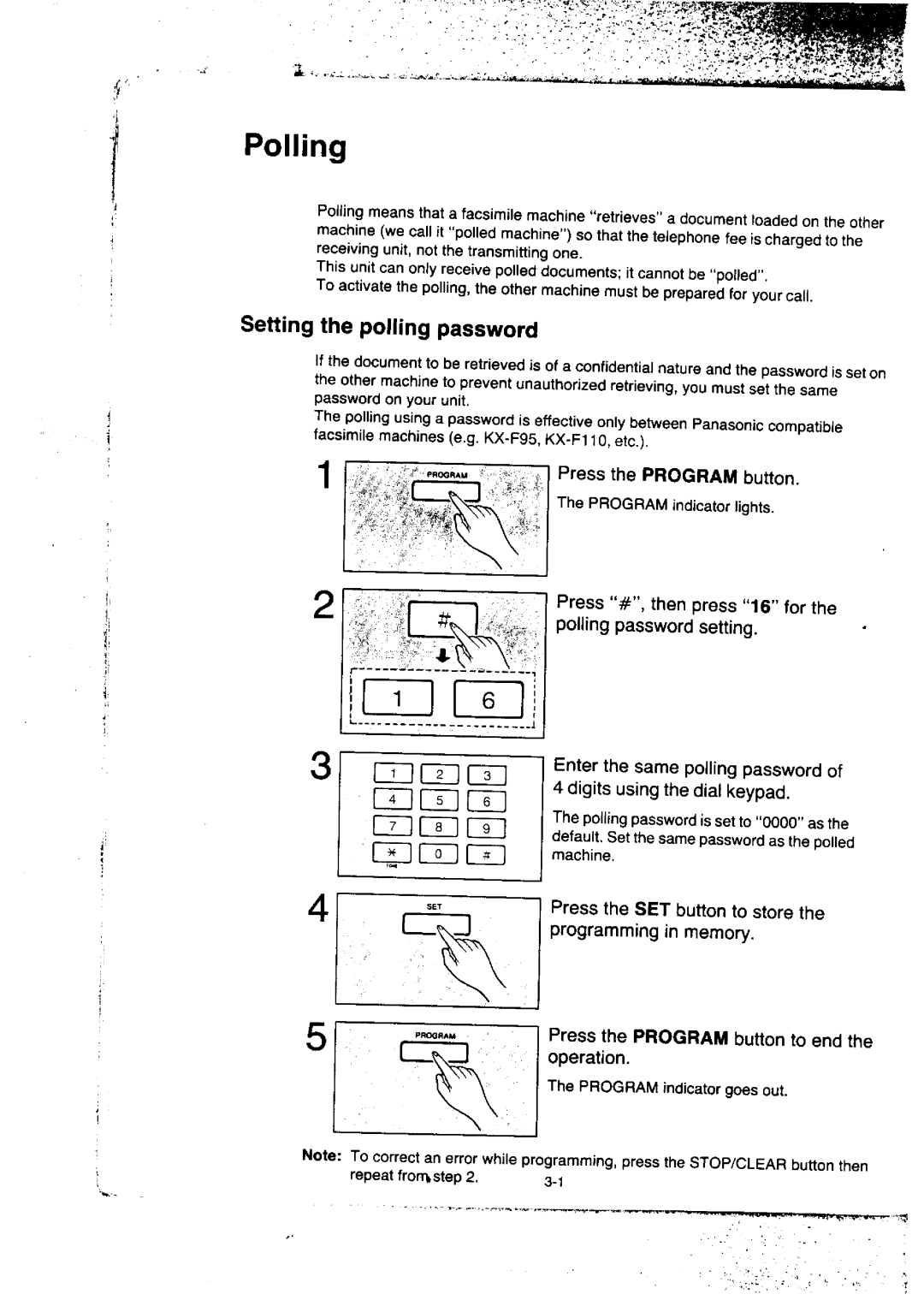 Panasonic KX-F50BA, KX-F155BA manual 