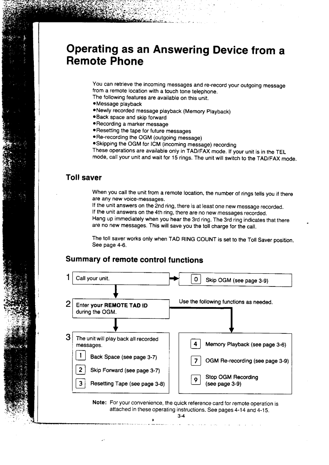 Panasonic KX-F155BA, KX-F50BA manual 